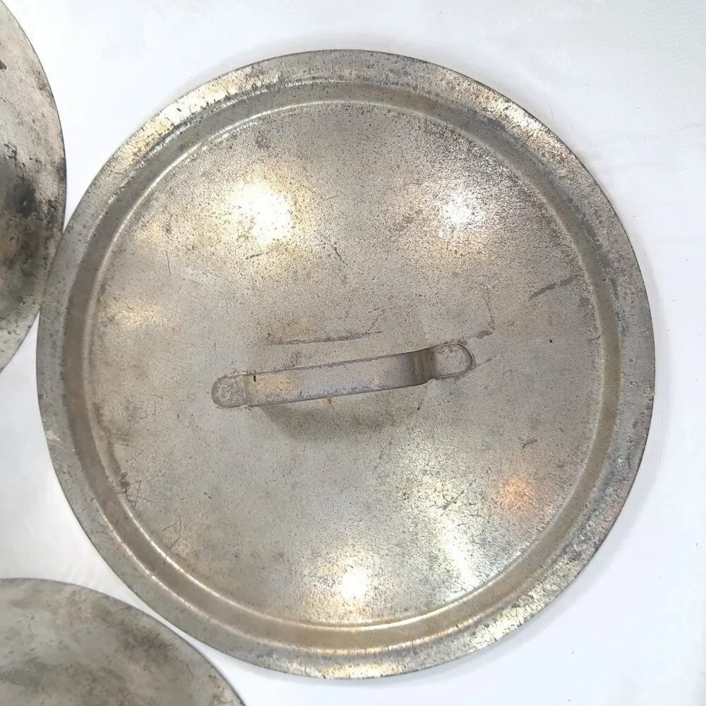Vintage Cordon Bleu Charlotte Mold 2 Pots Heart Handles‎ Lid France #10 rustic